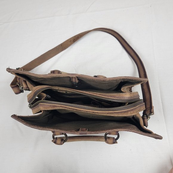 STS Ranchwear Satchel Cowhide Leather Purse - Picture 4 of 6